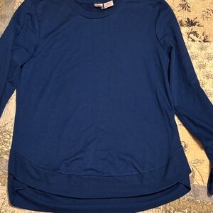 Classic Blue Long Sleeve Women's Top